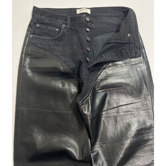 AGOLDE Harley Pants in Black - Picture 6 of 6